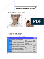 Business Process Analysis Session 2