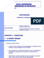 Chapitre 5 - Hydrologie (Caracterisitques Du Bassin Versant)