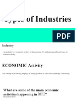 Types of Industries Explained