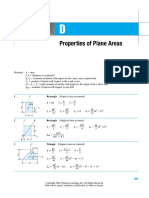 Properties of Plane Areas