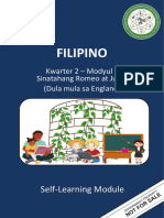 FILIPINO Q2W2 Romeo and Juliet