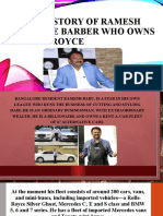 Success Story of Ramesh Babu, The Barber