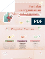 7 - Perilaku Keorganisasian - Materi Motivasi Organisasi - 202133122047 - F1