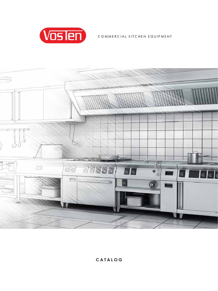 Commercial Kitchen Equipment Catalog PDF Mains Electricity