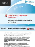 CESIM Global CHallenge