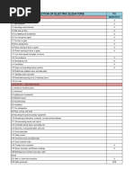 Elevator PM Checklist