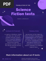 Translation of The: Science Fiction Texts