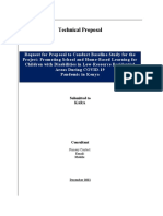 Technical Proposal - Endline Evaluation