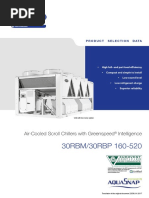 30RBM/30RBP 160-520: Air-Cooled Scroll Chillers With Greenspeed Intelligence