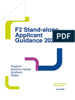 2021 F2 Stand-Alone Applicant Guidance - March 2021