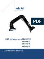 ERGO Extraction Arms Maintenance Manual UK