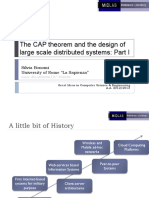 The CAP Theorem and The Design of Large Scale Distributed Systems: Part I
