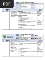 Weekly Home Learning Plan: Sto. Nino National High School