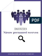 Onderzoek Nieuw Personeel Werven