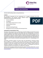 Febrile Neutropenia