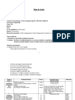 Plan de lectie --Cls. VII