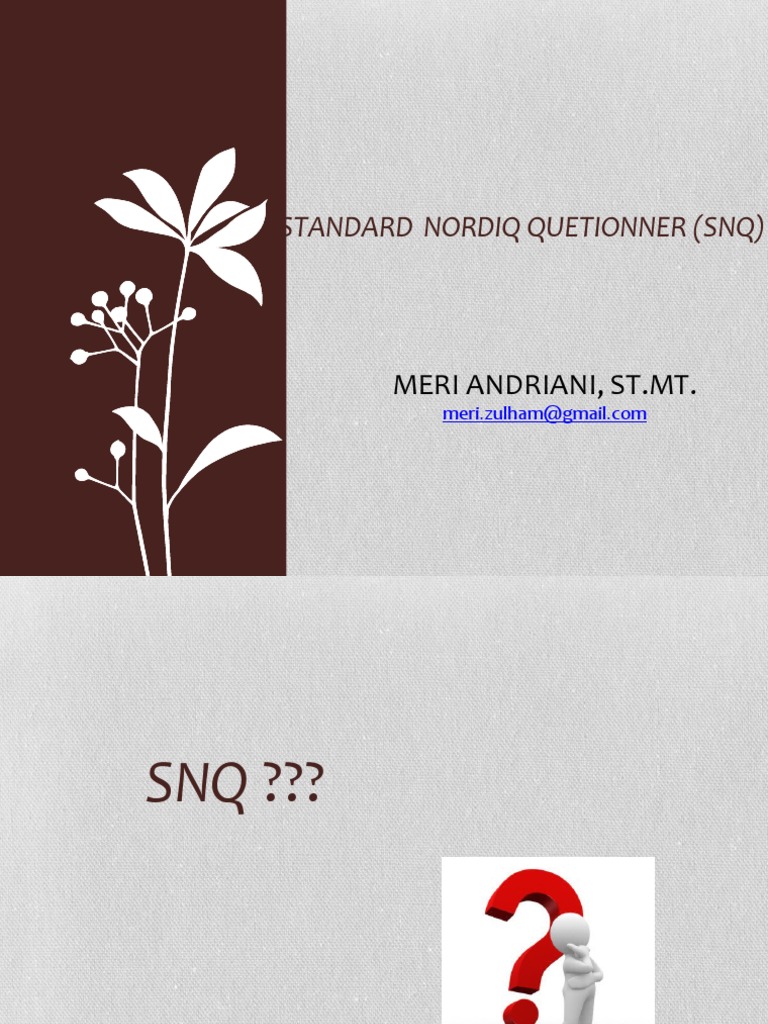 Lecture 7 SNQ | PDF