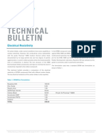 Technical Bulletin: Electrical Resistivity