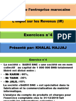 Exercice n°4 sur IR