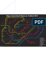 Mapa slovenských firiem na Twitteri 2011