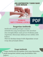 PENGGUNAAN ANTIBIOTIK YANG BAIK DAN BENAR