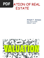 Valuation of Real Estate