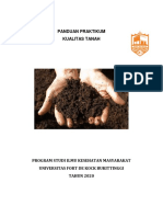 Panduan Praktik Analisis Kualitas Tanah 2020