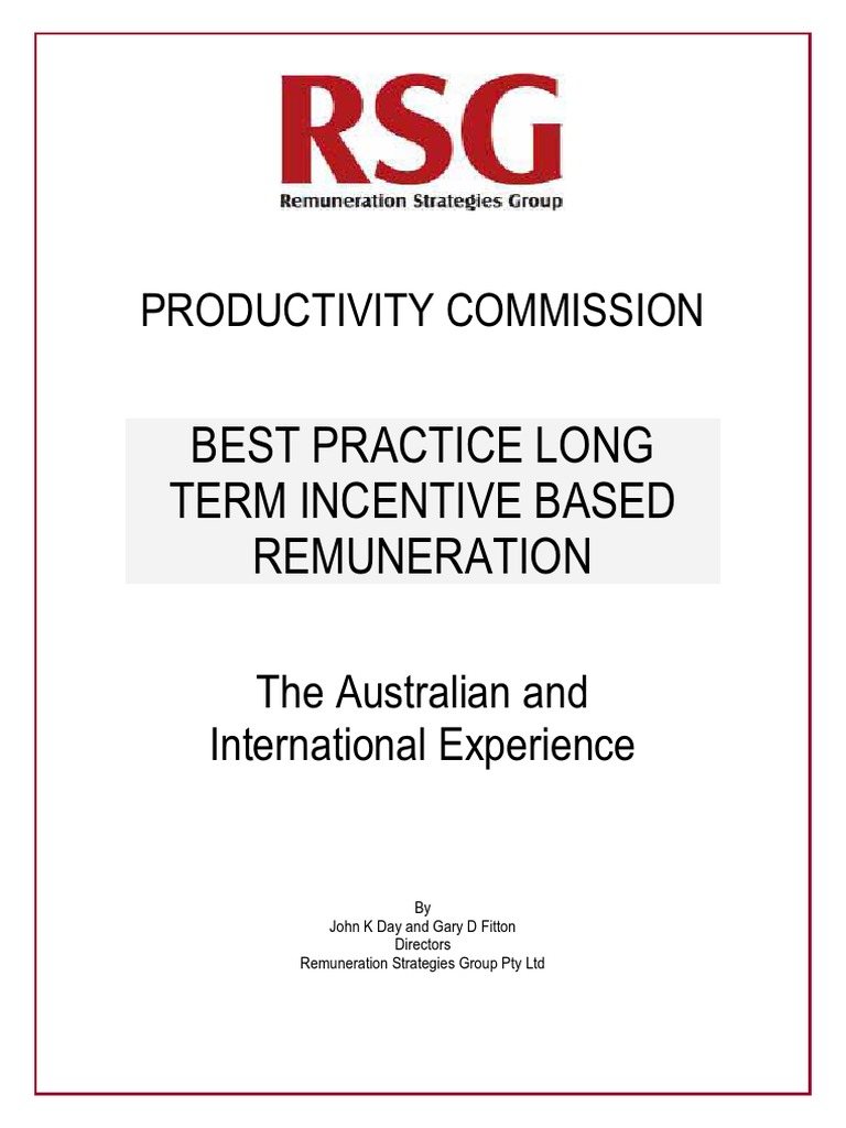 Best Long-Term Incentive Plan | PDF | Employment | Incentive