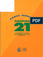 Agenda21 Earth Summit the United Nations Programme of Action From Rio 1