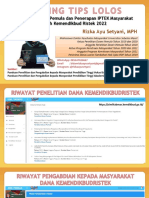 Tips Lolos PDP&PIM 2022 - Versi 080122-Rizka Ayu Setyani