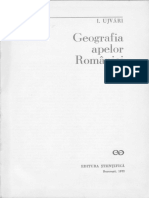 I Ujvari 1972 Geografia Apelor Romaniei