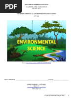 Sci105 Environmental Science M4 Complete