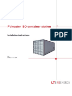 LTI PVmaster ISO Container Station Installation
