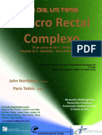 CANCRO RECTAL COMPLEXO - Cartaz