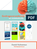 Powerpoint - Communicatie en Gedragsverandering