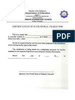 Enclosure 6.6 (Cert - of Good Moral)