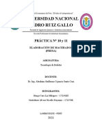 Practica N°10 y 11 - Elaboración de Macerado de Fresa