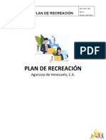 Plan de Recreación Agarcorp de Venezuela, C.A.