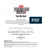 The Red War: A Three-Hour Epic Adventure For 1st - 20th Level Characters