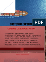 COSTOS DE EXPORTACIÓN