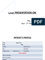 Case presentation on diabetes management