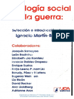 1990 @ Psicología Social de La Guerra Trauma y Terapia