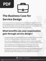 Business Case For Service Design Template