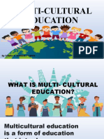 Multi Cultural Education