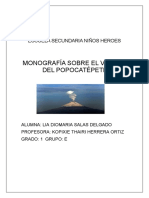 Monografia Del Popocatepetl