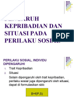 Kepribadian Dan Perilaku Sosial