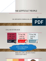 Pertemuan 13 Handling Difficult People