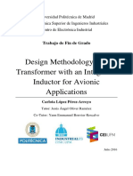 Design Methodology of a Transformerwith an Integrated Inductor for Avonic Application