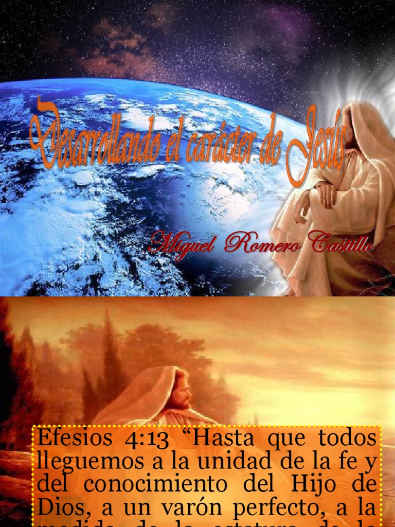 Formando el Carácter a Imagen de Cristo | PDF | Cristo (título)