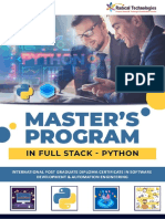 Master Program in Full Stack Python